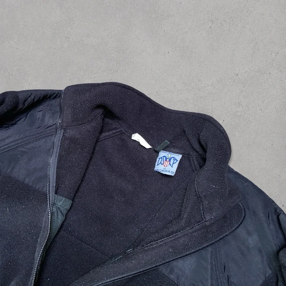 Peckham Fleece Jacket Black Men's Size XL Military Cold Weather Jacket DSCP USA